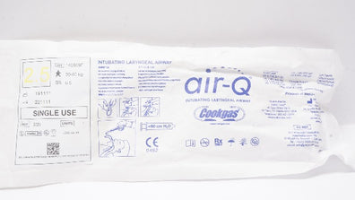 Cookgas 3025 Air-Q Intubating Laryngeal Airway Size 2.5 30-50kg (x)